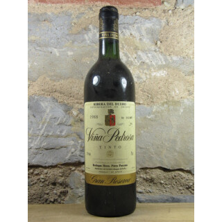 Hermanos P&eacute;rez Pascuas Vina Pedrosa Gran Reserva 1988