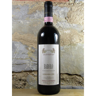 Paolo Conterno Barolo Ginestra 1990