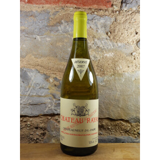 Chateau Rayas Blanc R&eacute;serve 2007