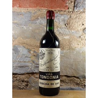 L&oacute;pez de Heredia Vi&ntilde;a Tondonia Tinto Gran Reserva 2001